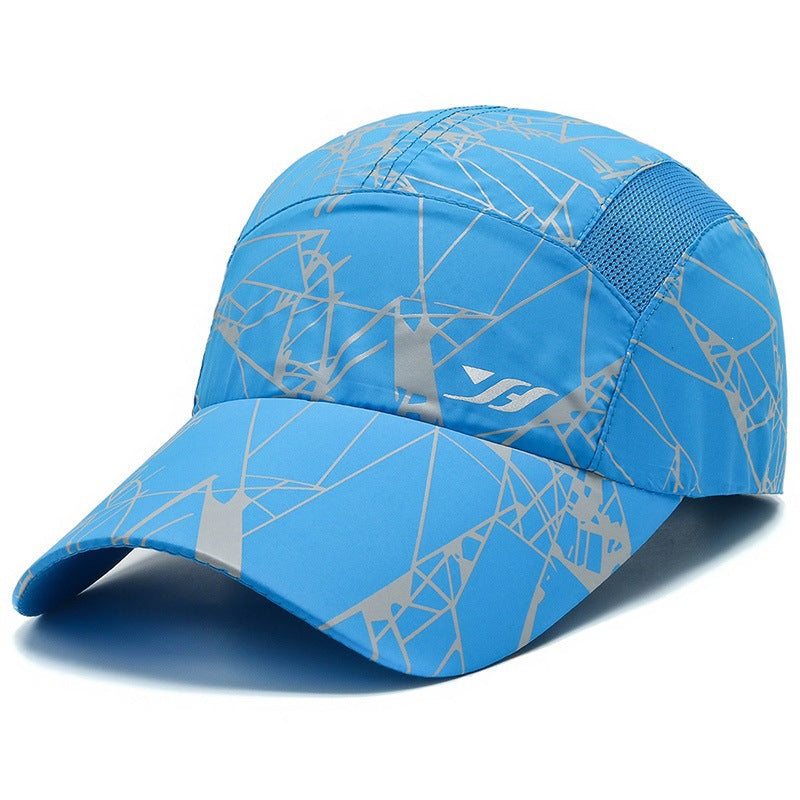 Damen Sportliche Laufmütze mit atemberaubendem Geometrie-Muster Brehn