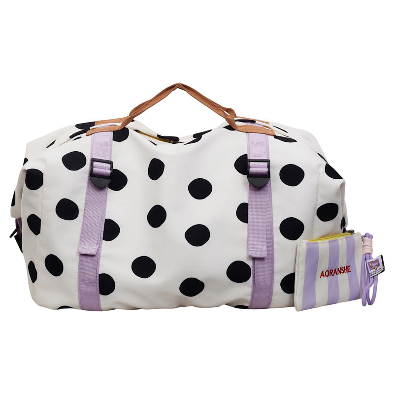 Polka Dot Reise-Wochenendtasche