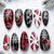Weihnachtskunstnägel Im Festlichen Design Brehn