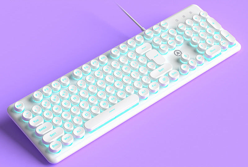 Retro Wireless Keyboard Brehn