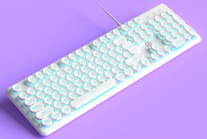 Retro Wireless Keyboard Brehn