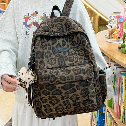 Urban Chic Tiered Animal Print Rucksack Brehn