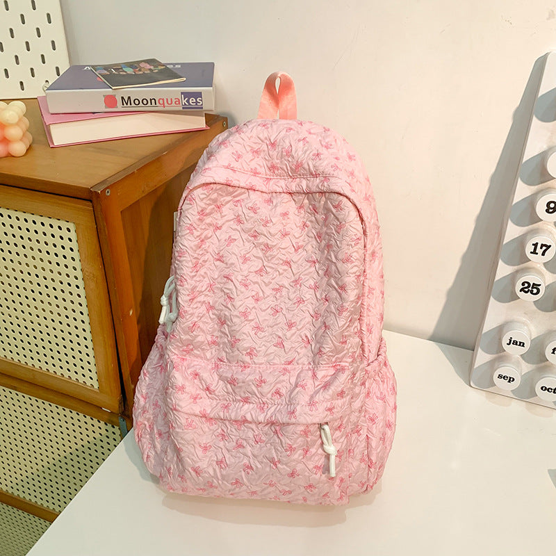 Gestepptes floral gemustertes Rucksack Brehn