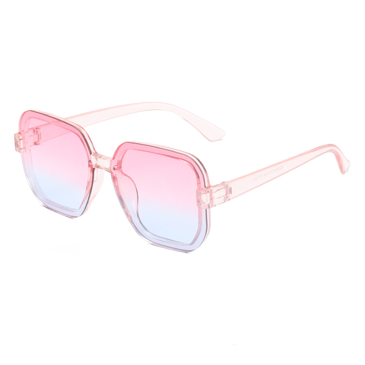 Damen modische quadratische Sonnenbrille mit gradienten Gläsern Brehn
