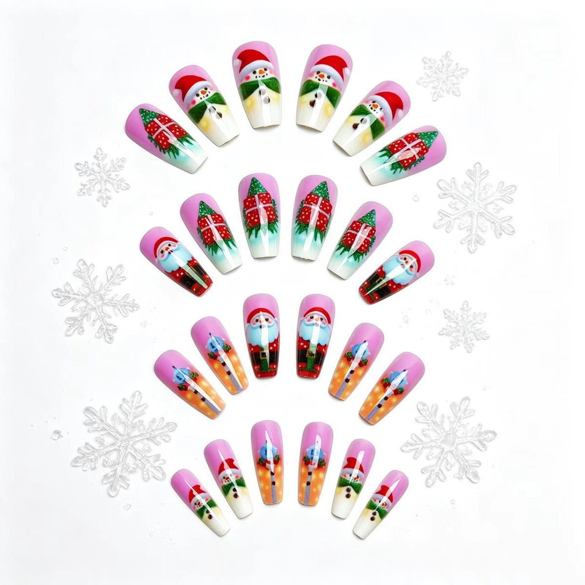 Festliche Nail Art Kunstnägel Brehn