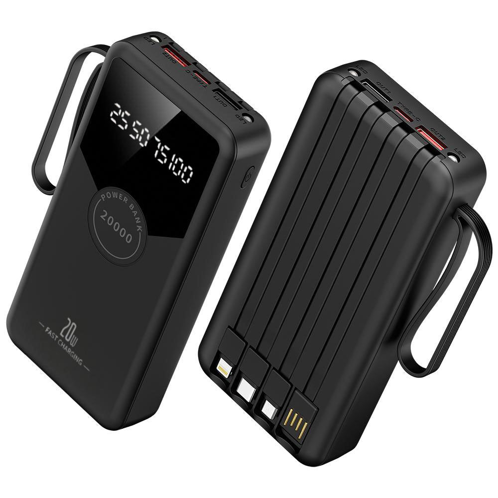 Powerbank mit Schnellladefunktion und LED-Anzeige Brehn