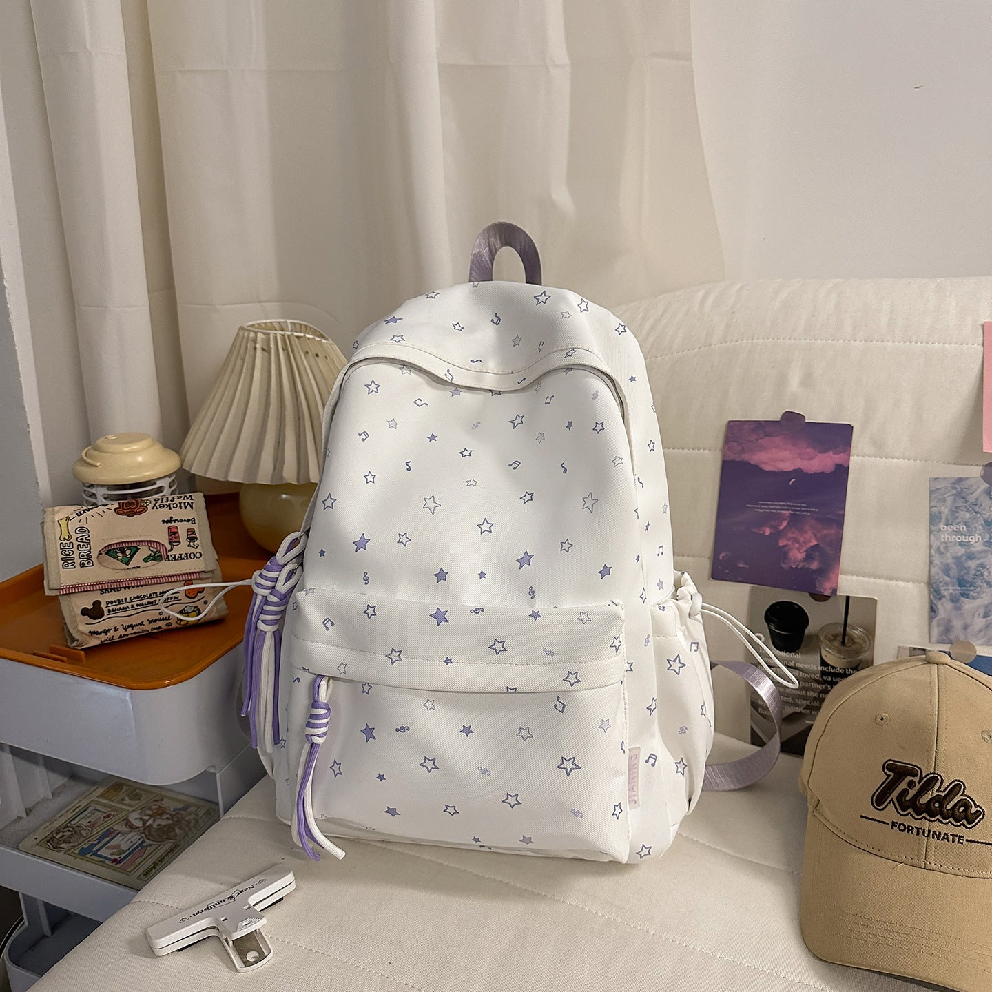 Modischer Rucksack mit Buntem Sternenmuster Brehn