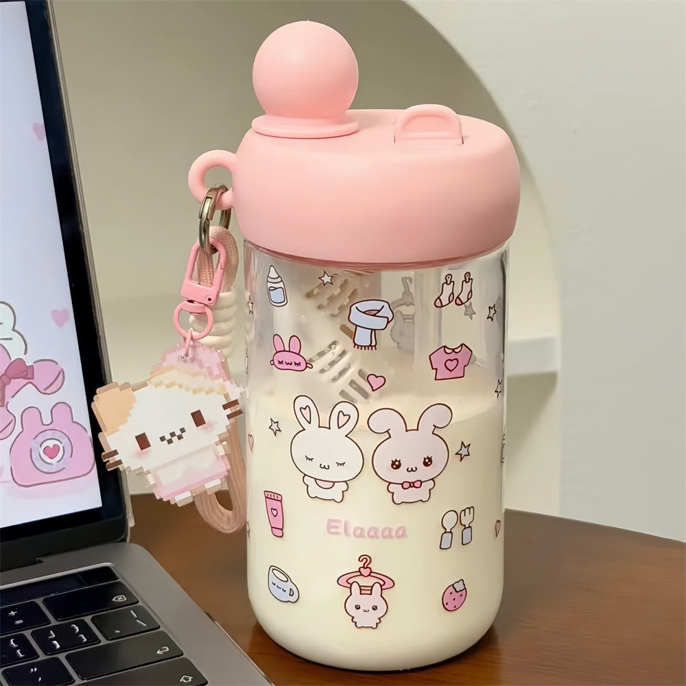 Damen Kreative Trinkflasche im verspielten Design Brehn