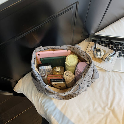 Stylische Doppeltaschen-Tragetasche