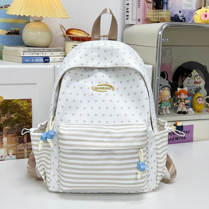 Stylischer Sternmuster Casual Rucksack Brehn