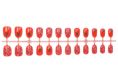 Kunstnagelset mit floralem und kreativem Design Brehn