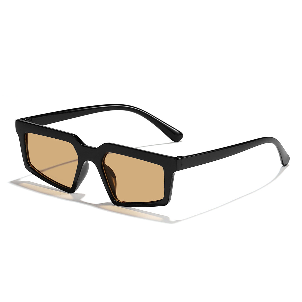 Damen modische Sonnenbrille im urbanen Polygon-Design Brehn
