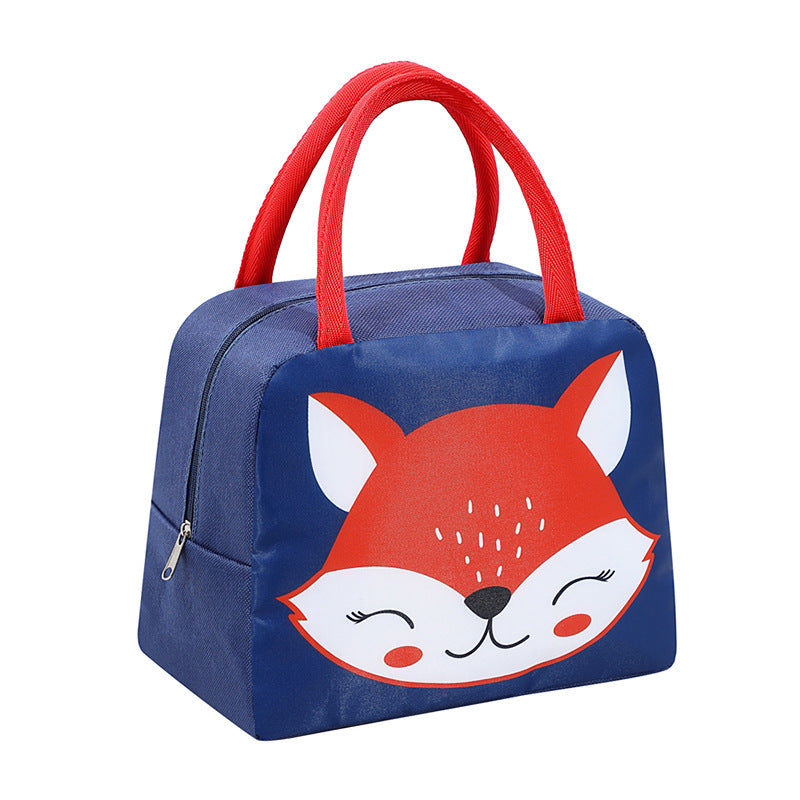 Süßes Hasen-Themen Isolierte Lunch Tasche Brehn