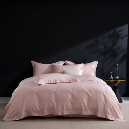 Luxus Baumwoll-Satin Bettwäsche und Kissenbezug Set