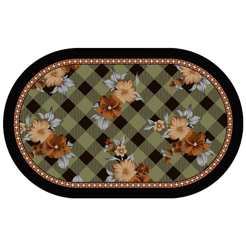 Floral Pattern Dekorativer Bereichsteppich