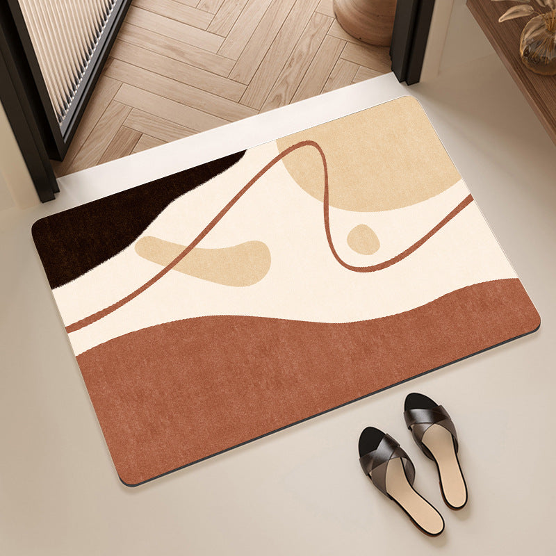 Stylish Modern Badezimmermatte Brehn