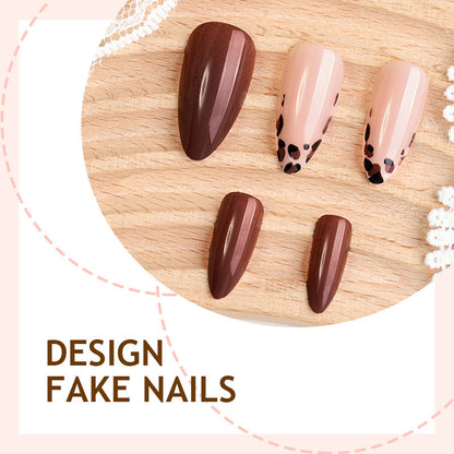 Kunstnagelset mit eleganten Designs Brehn