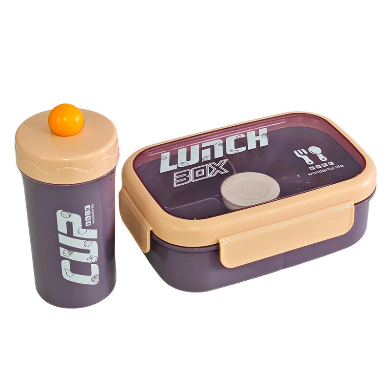 Vielseitige auslaufsichere Lunchbox mit Besteck