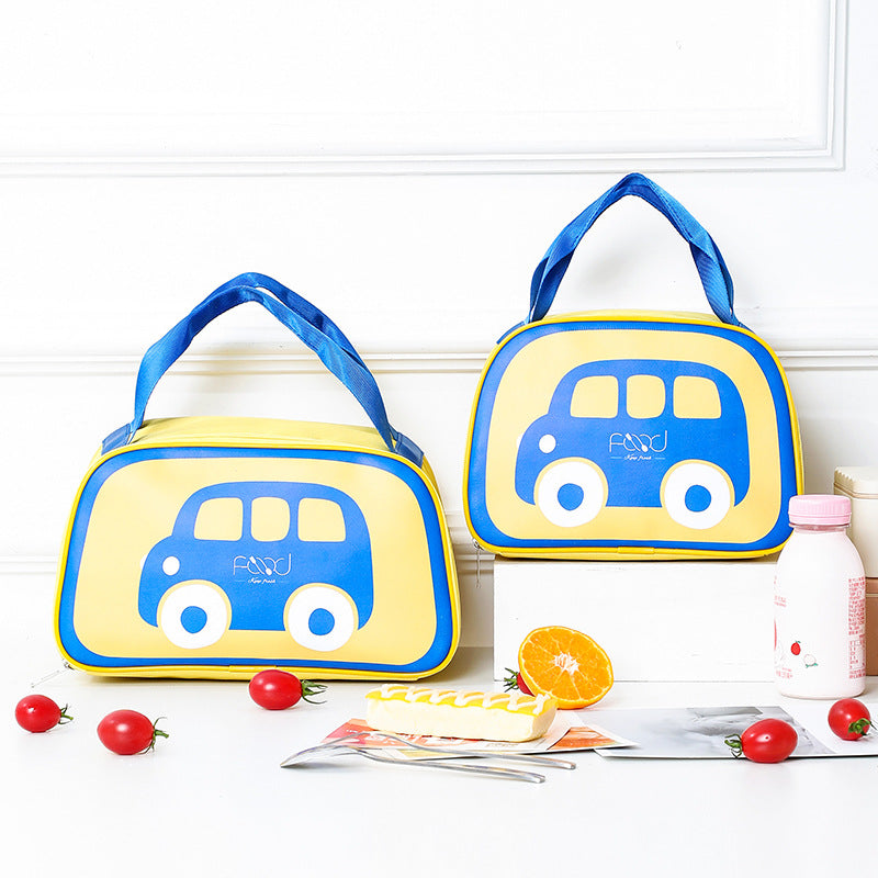 Isolierte Lunchbox mit lustigem Fahrzeugdesign Brehn