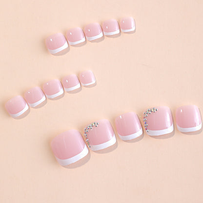 Nagelkunst Set mit Glitzerakzenten Brehn