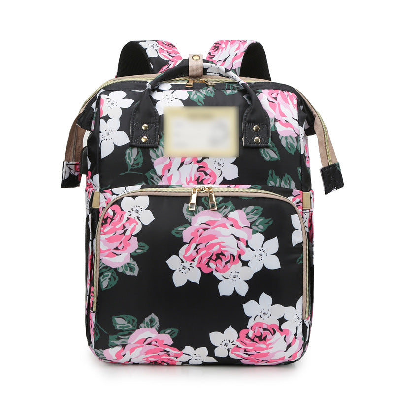 Blumenmuster Multi-Funktions-Rucksack Brehn