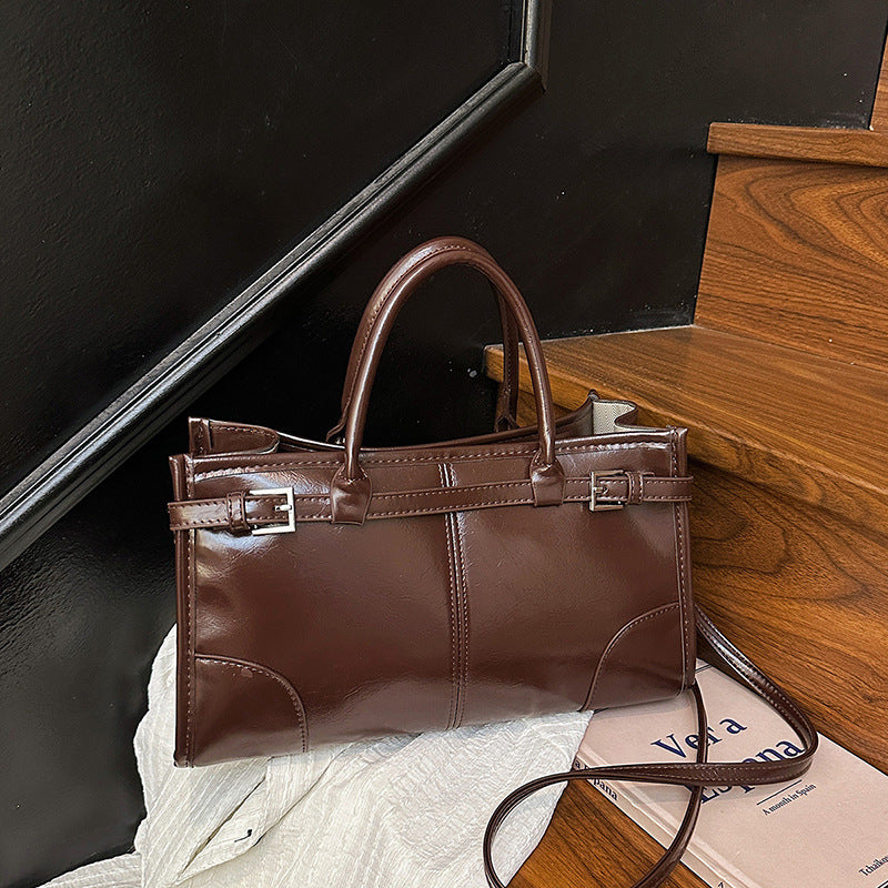 Strukturierte Handtasche