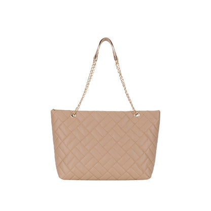 Elegante gesteppte Tote mit Kettenhenkeln