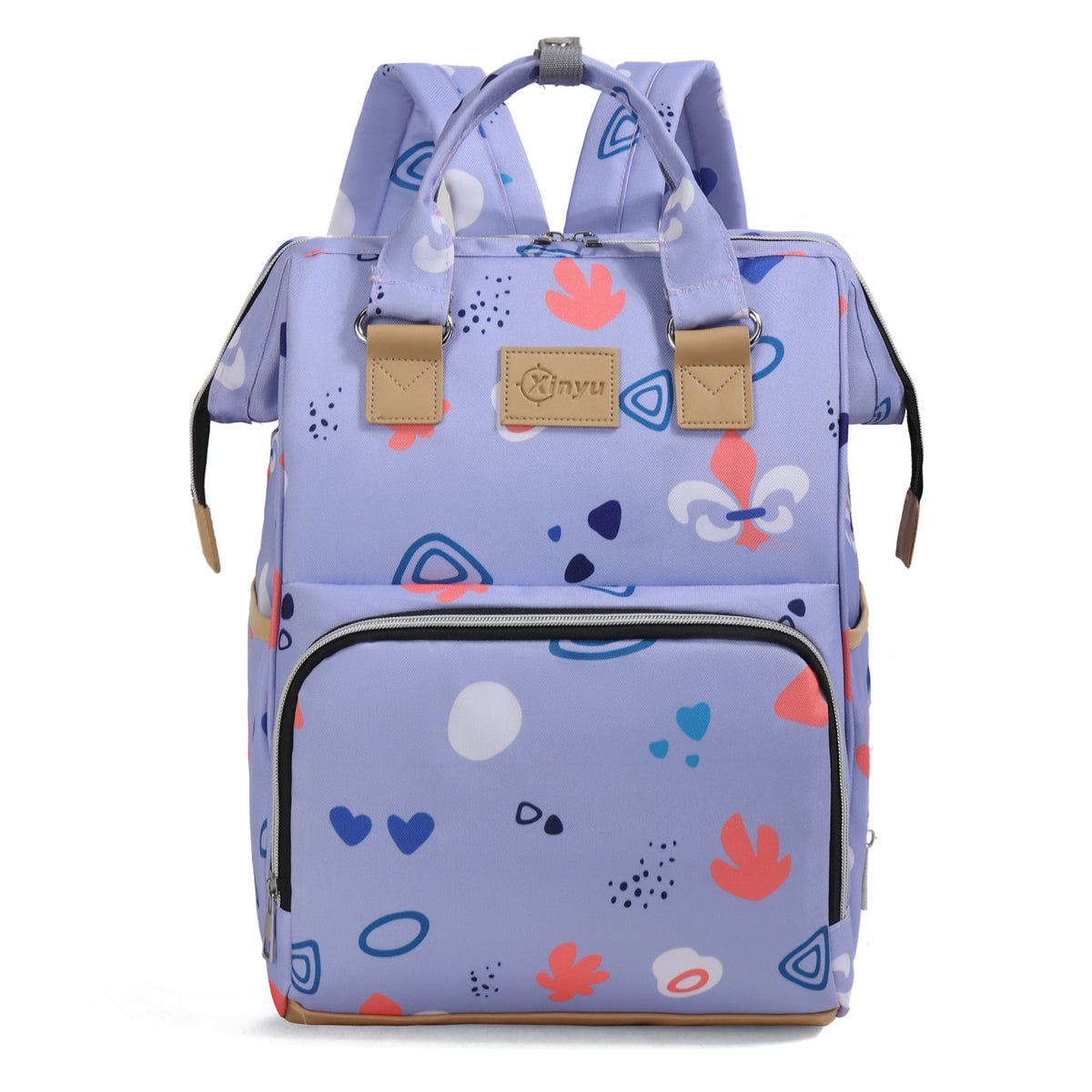 Stylischer Mehrfach-Taschen-Rucksack Brehn