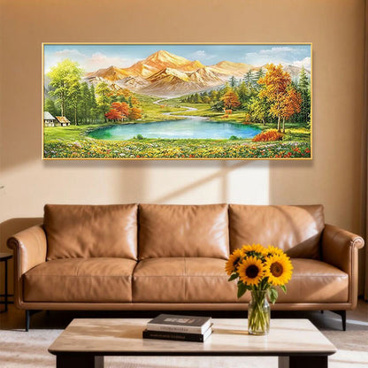 Szenische Berglandschaft Wandkunst