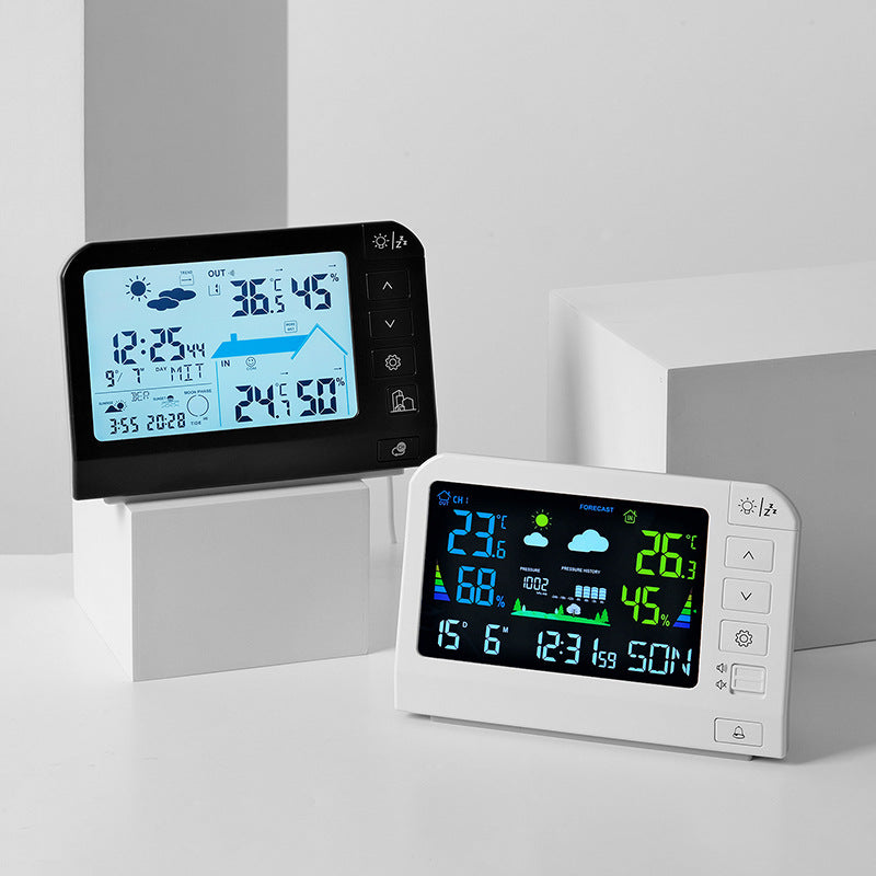 Digitaler Wetter-Alarmwecker mit multifunktionalem Display Brehn