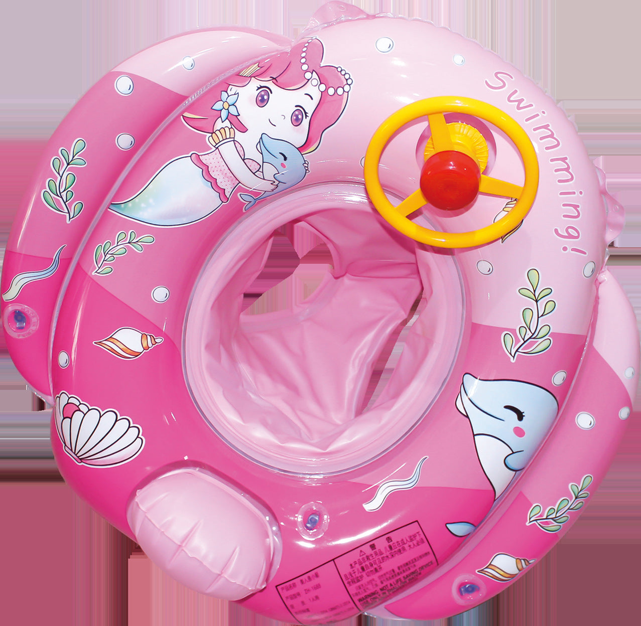 Damen Aufblasbarer Schwimmring mit Sicherheitssteuerung Brehn