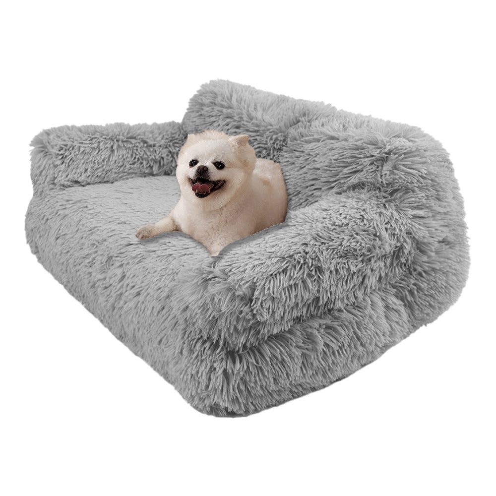 Flauschiges Hundebett