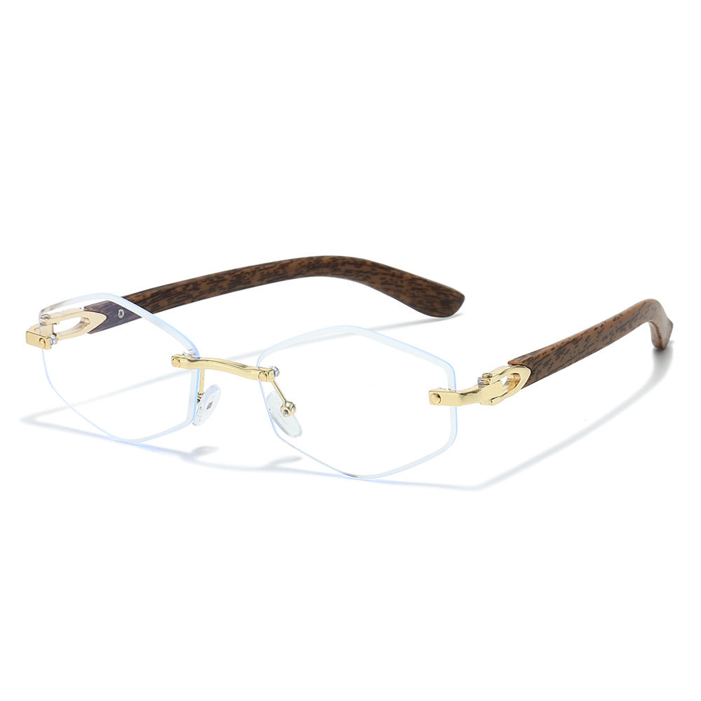 Futuristische sechseckige Rahmen Sonnenbrille Brehn