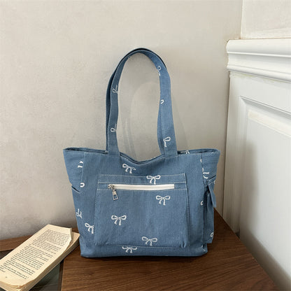 Lässige Canvas Tote Tasche