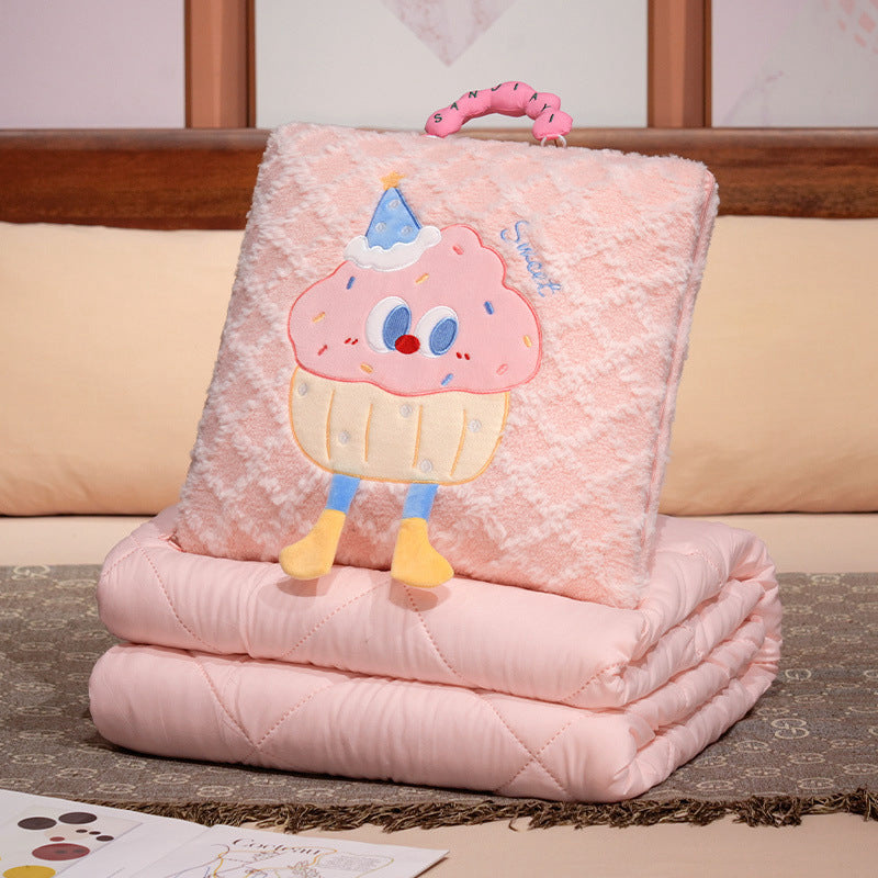Plüsch Kissen mit niedlichem Cupcake-Motiv Brehn