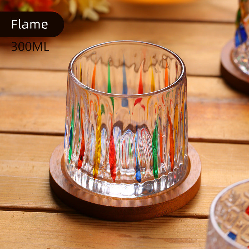 Rotierendes Multi-Color-Glas für Whiskey mit Geschenkbox | Brehn