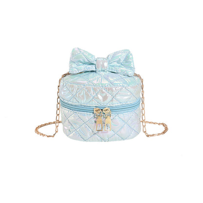 Gepolsterte Mini-Handtasche mit Schleifendetail