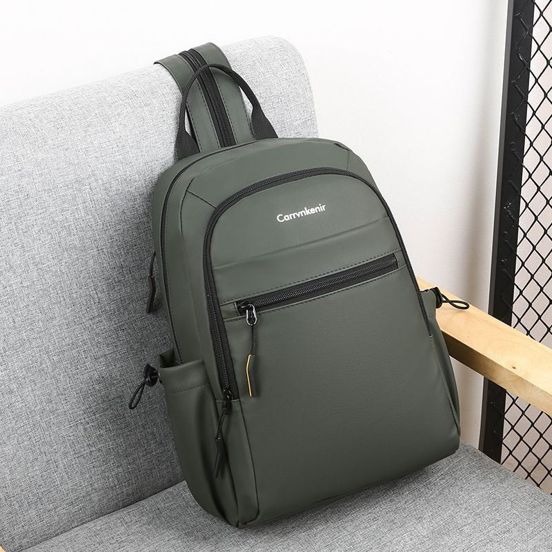 Moderner City-Rucksack Mit Ergonomischem Tragesystem Und Zahlreichen Fächern Brehn