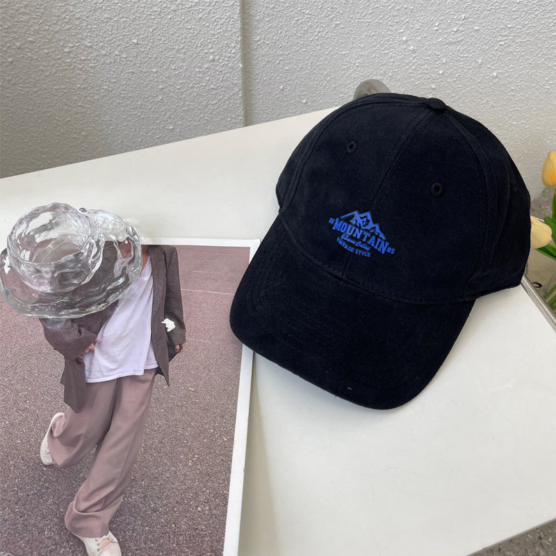 Herren Vintage-inspirierte Berggrafik Baseballkappe Brehn