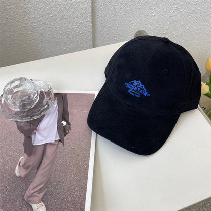 Herren Vintage-inspirierte Berggrafik Baseballkappe Brehn