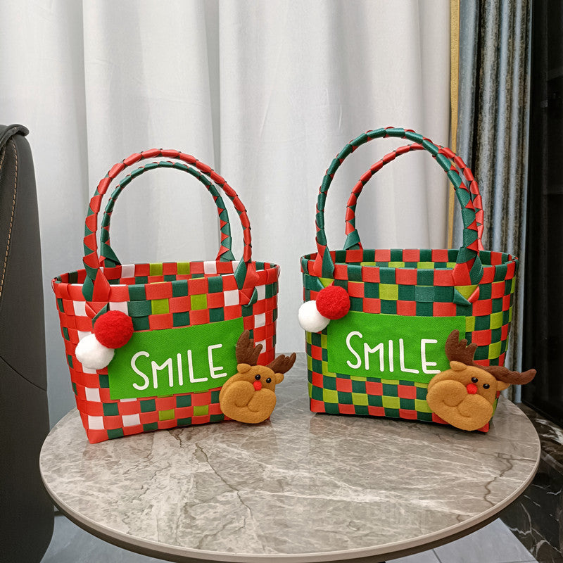 Handgefertigte Freizeitkorb Tasche Brehn