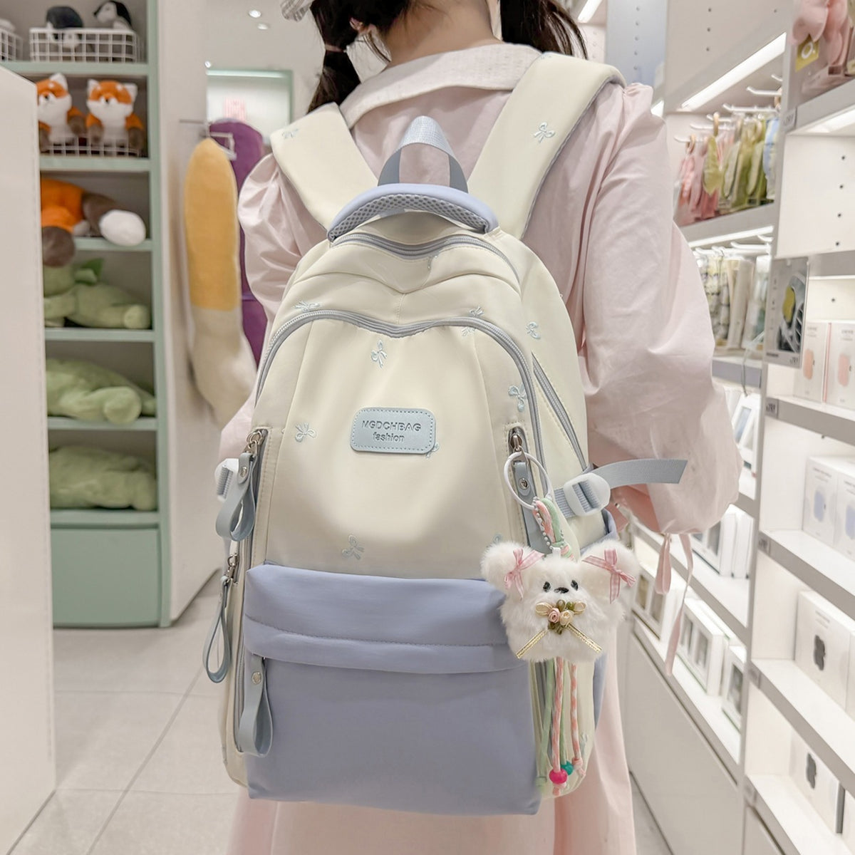 Stylische bedruckte Mehrfachfach-Rucksack Brehn