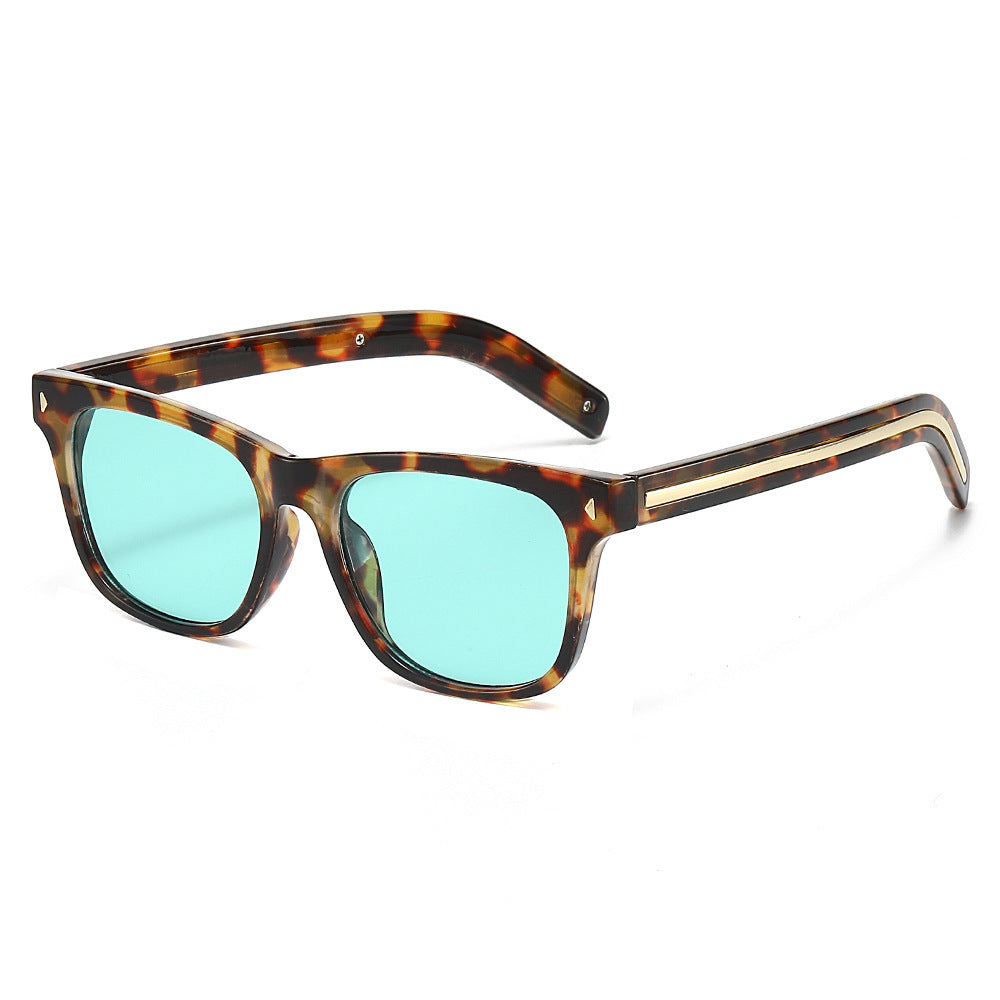 Retro-inspirierte Flachrahmen-Sonnenbrille Brehn