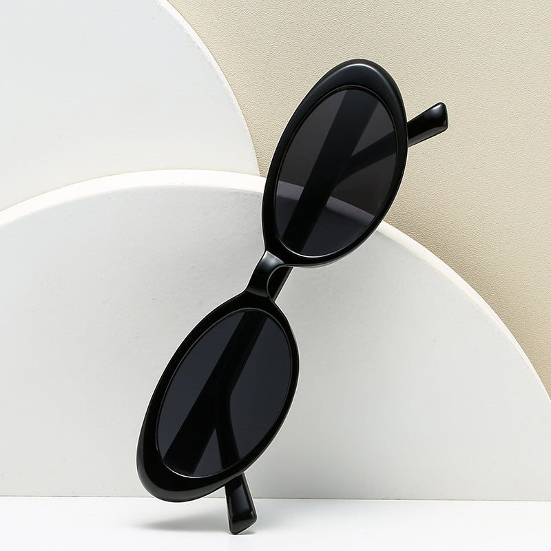 Damen elegante Cat-Eye Sonnenbrille mit einzigartigem Animal-Print Brehn