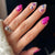Glitzernde Schmetterlings-Nagelkunst-Verlängerungen Brehn
