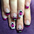 Künstlerisches Marienkäfer Nagelkunst Set Brehn
