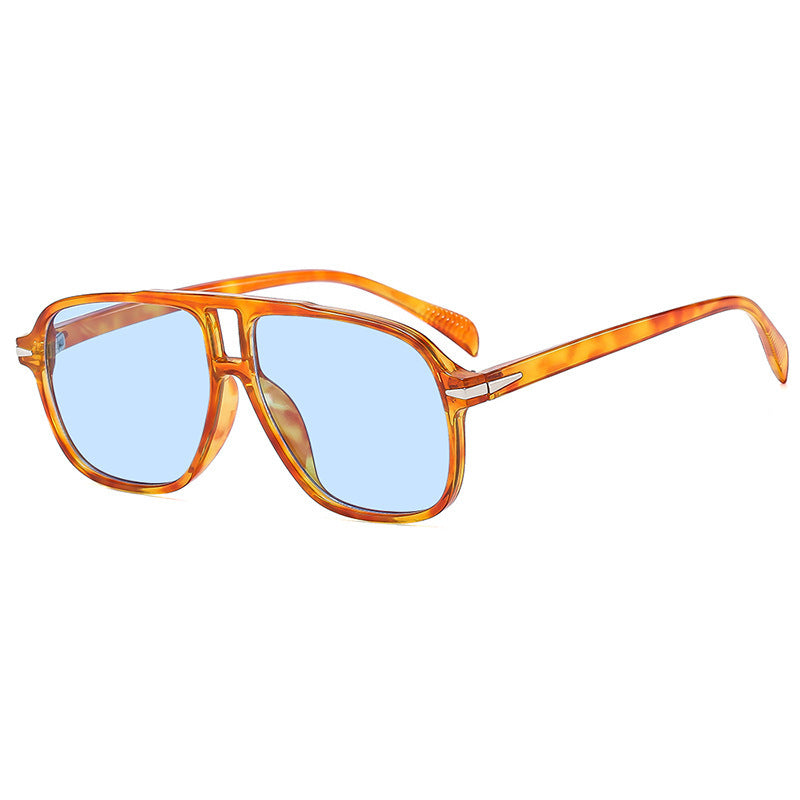Damen modische, quadratische Sonnenbrille mit stylischem Rahmen Brehn