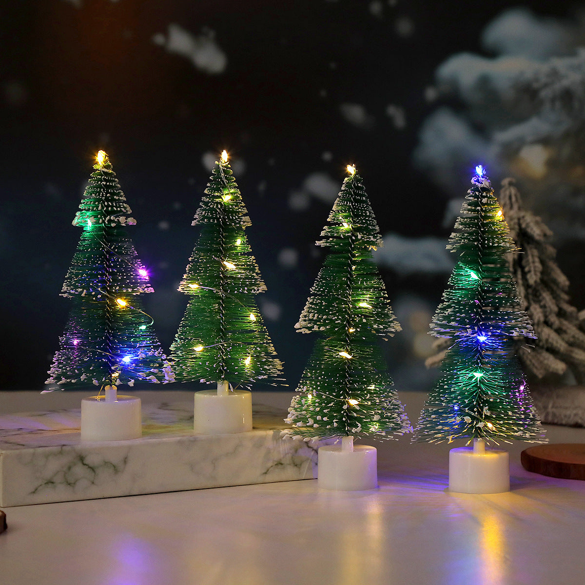 Weihnachtsbaum mit LED-Beleuchtung