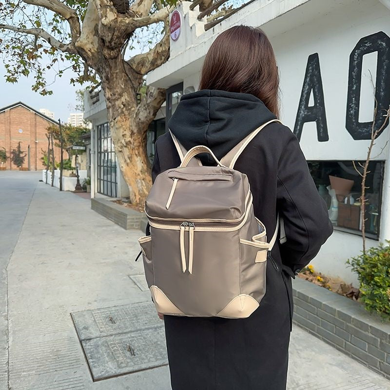 Multifunktionaler Rucksack Mit Geräumigem Innenfach Und Seitlichen Netzfächern Brehn