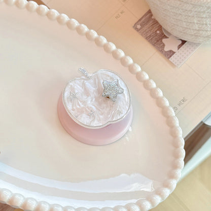 Verspielte Kosmetikdose im Apfel-Design Brehn